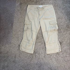 Khaki Capris